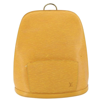 Louis Vuitton Gobelins Backpack Epi Leather, Yellow, Leather, Backpack