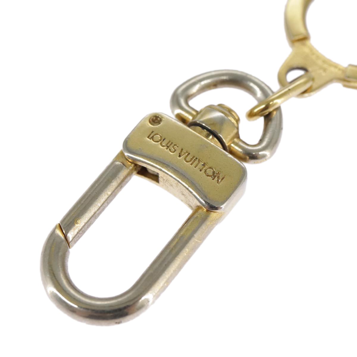 Louis Vuitton Bolt Pochette Extender Keychain Metal, GOLD, METAL, Charms and Keychains