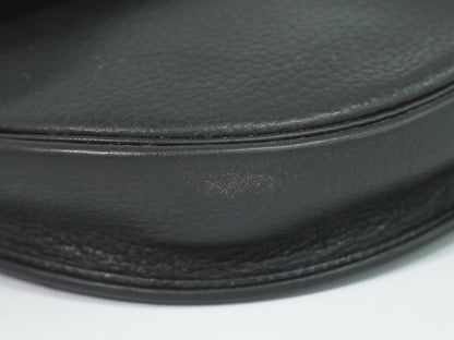 Christian Dior Vintage Shoulder Bag Leather, Black, Leather, Shoulder Bag