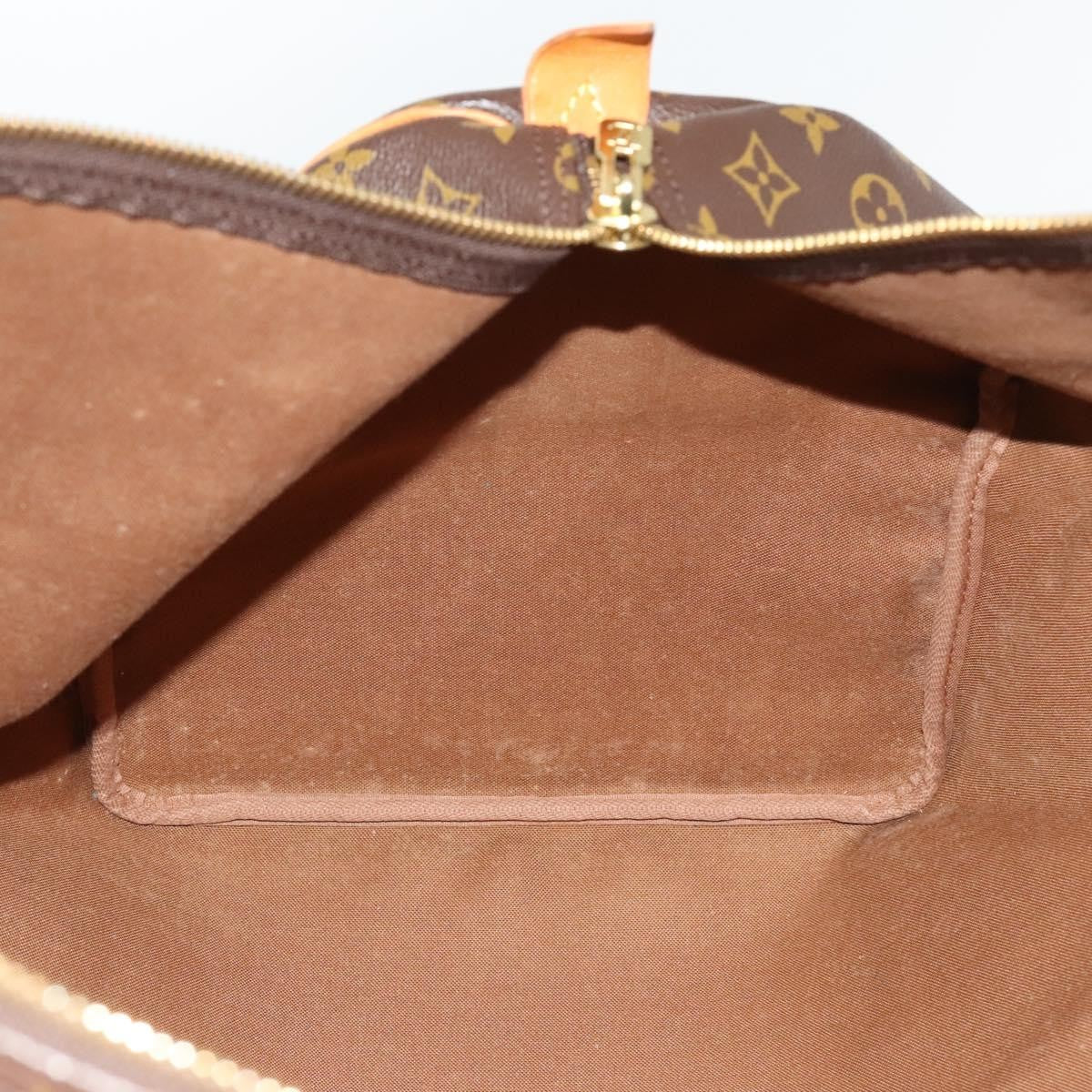 Louis Vuitton Keepall Bag Monogram Canvas, BROWN, CANVAS, Travel bag