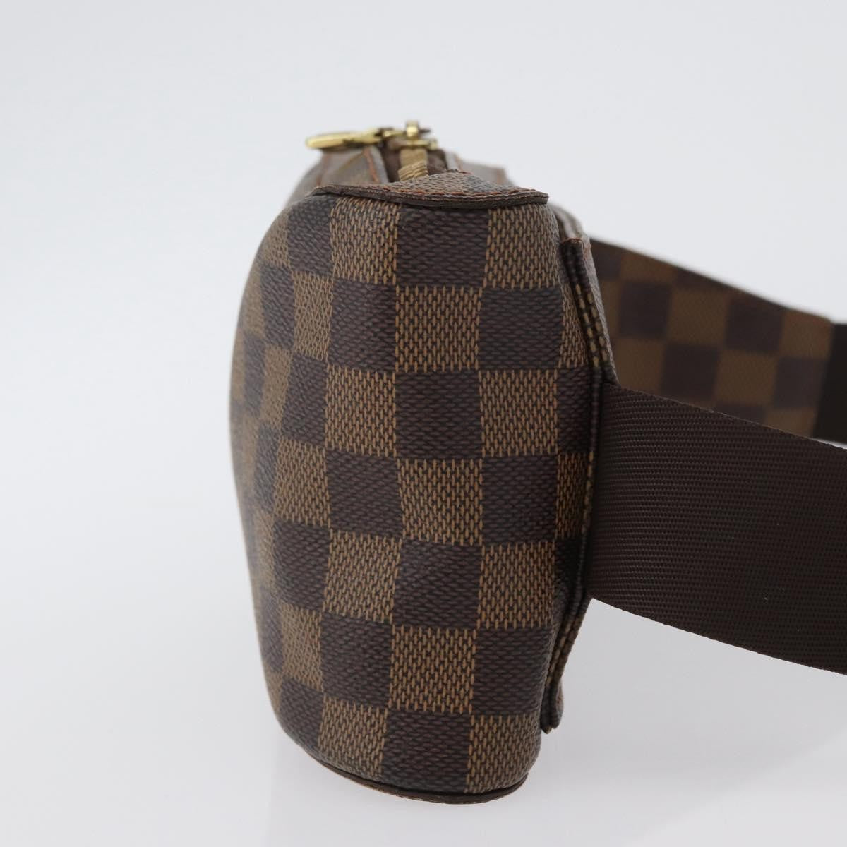 Louis Vuitton Geronimos Waist Bag Damier, BROWN, CANVAS, Shoulder bag