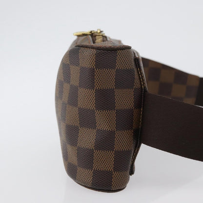 Louis Vuitton Geronimos Waist Bag Damier, BROWN, CANVAS, Shoulder bag