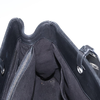 Salvatore Ferragamo Gancini Tote Leather, BLACK, LEATHER, Tote bag