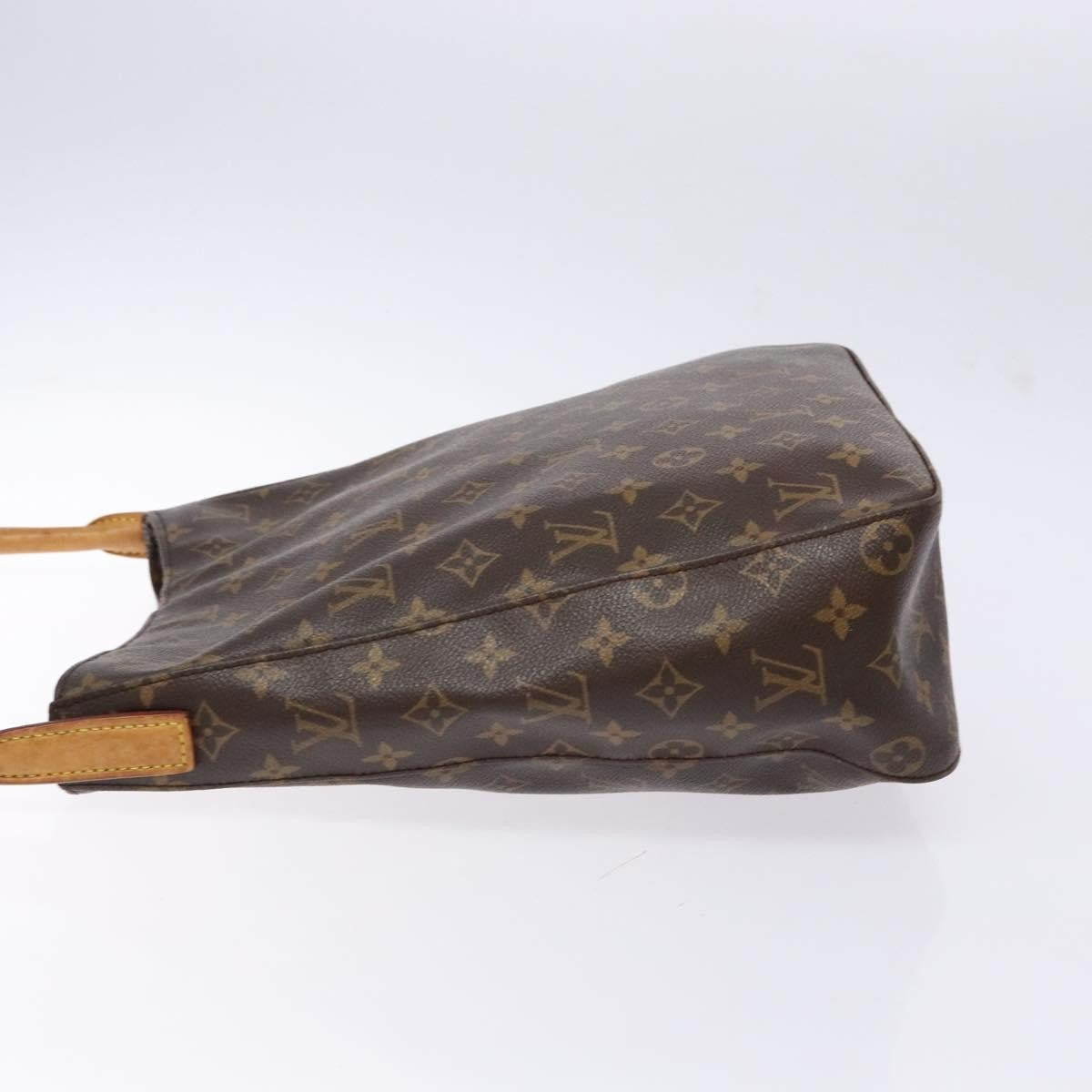 Louis Vuitton Looping Handbag Monogram Canvas, BROWN, CANVAS, Handbag