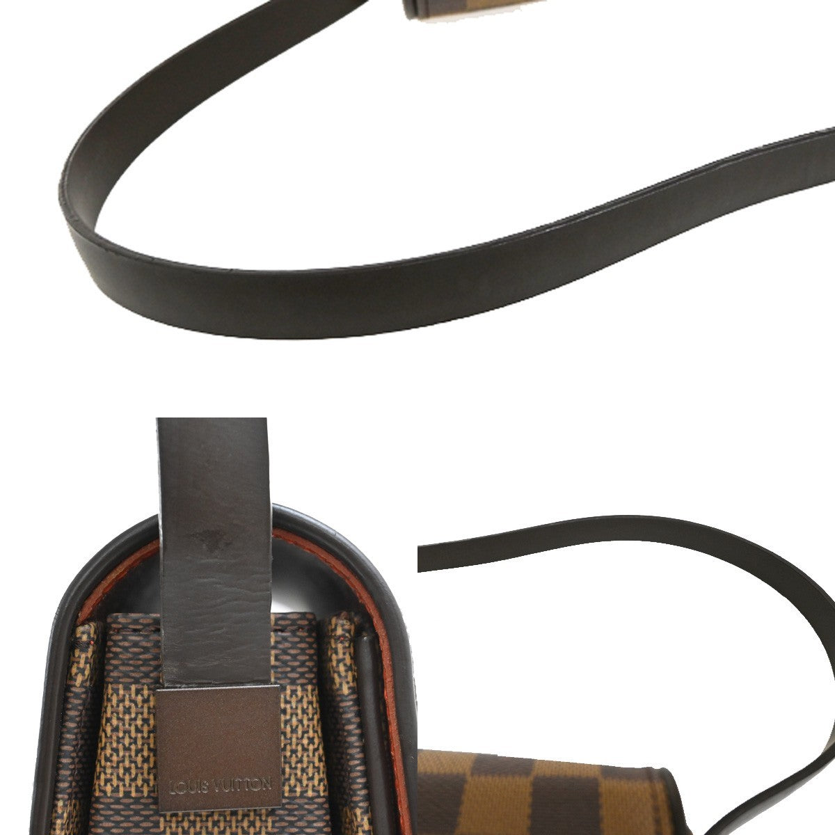 Louis Vuitton Tribeca Handbag Damier, BROWN, CANVAS, Shoulder bag