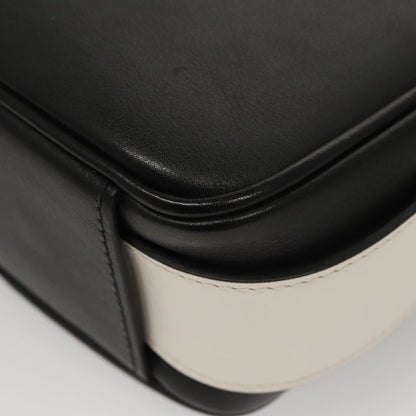 Prada Turnlock Flap Crossbody Bag Leather, BLACK, LEATHER, Shoulder bag