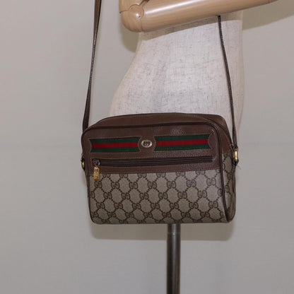 Gucci Ophidia Shoulder Bag GG Canvas, BEIGE, CANVAS, Shoulder bag