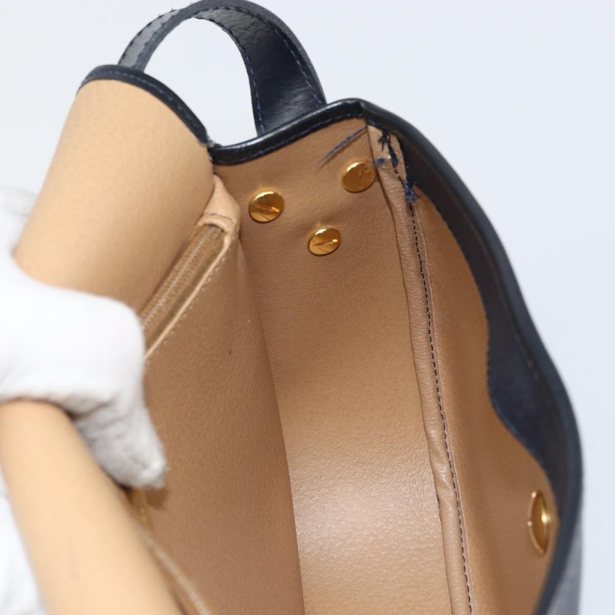 Christian Dior Trotter shoulder bag Canvas, NAVY, CANVAS, Shoulder bag