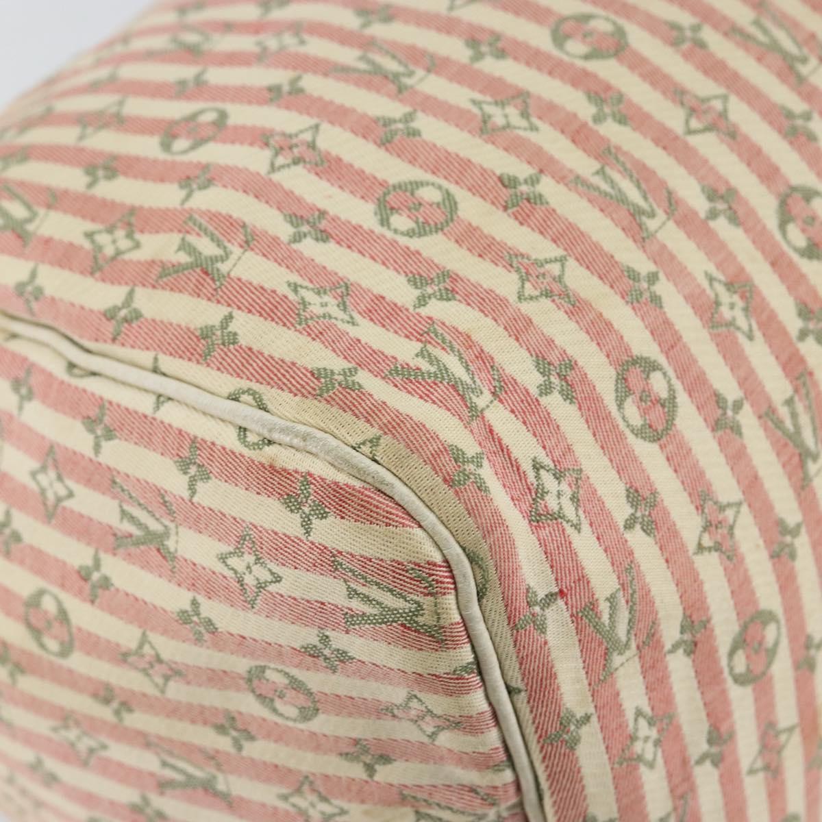 Louis Vuitton Speedy Handbag Mini Lin, PINK, CANVAS, Handbag