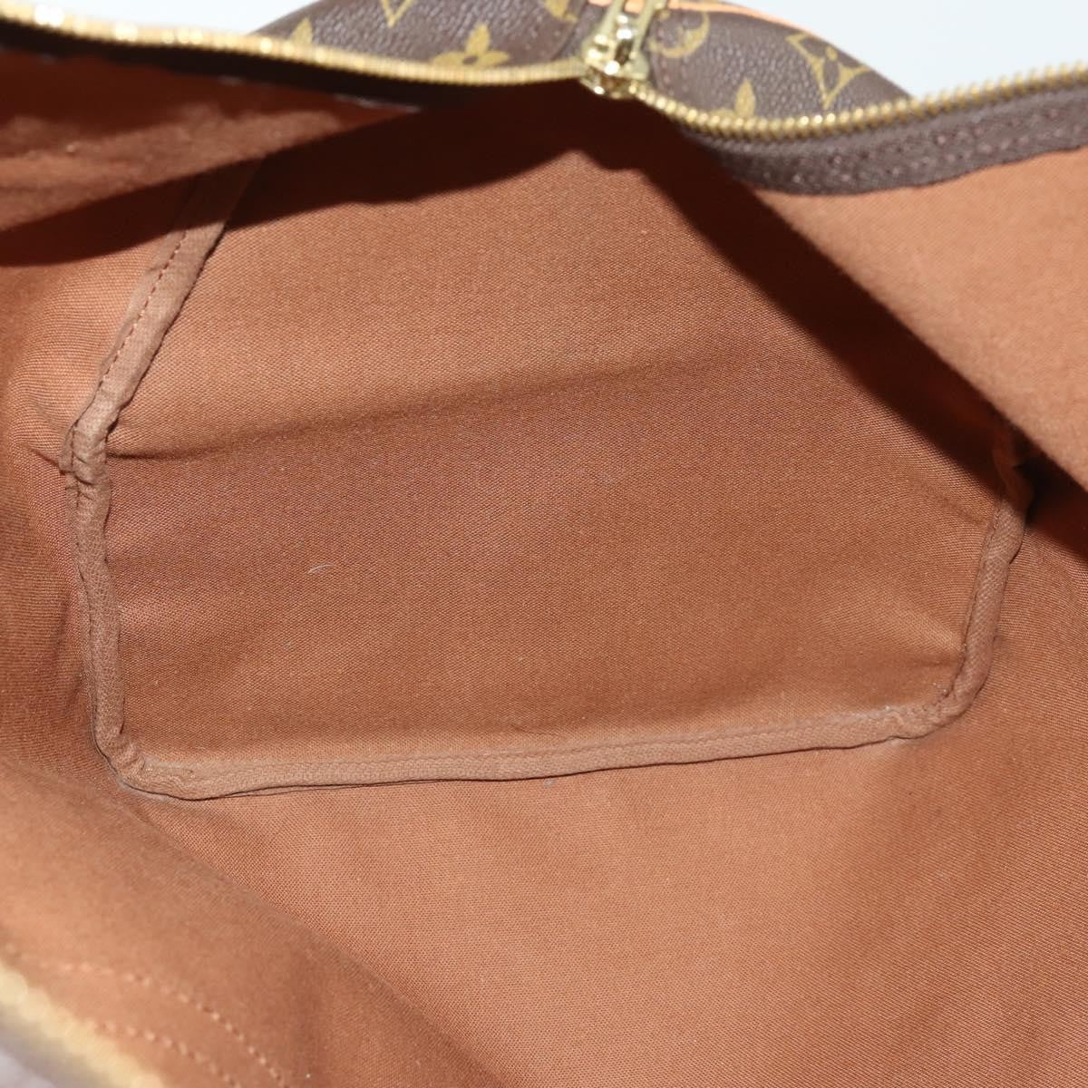 Louis Vuitton Keepall Bag Monogram Canvas, BROWN, CANVAS, Travel bag