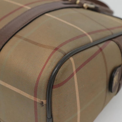 Burberry Nova Check Handbag Nova Check Canvas, BEIGE, CANVAS, Handbag