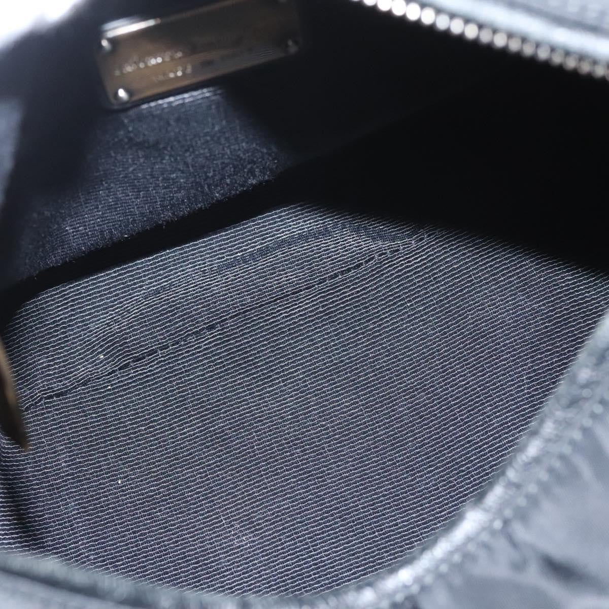 Salvatore Ferragamo Vala Shoulder Bag Nylon, BLACK, NYLON, Shoulder bag