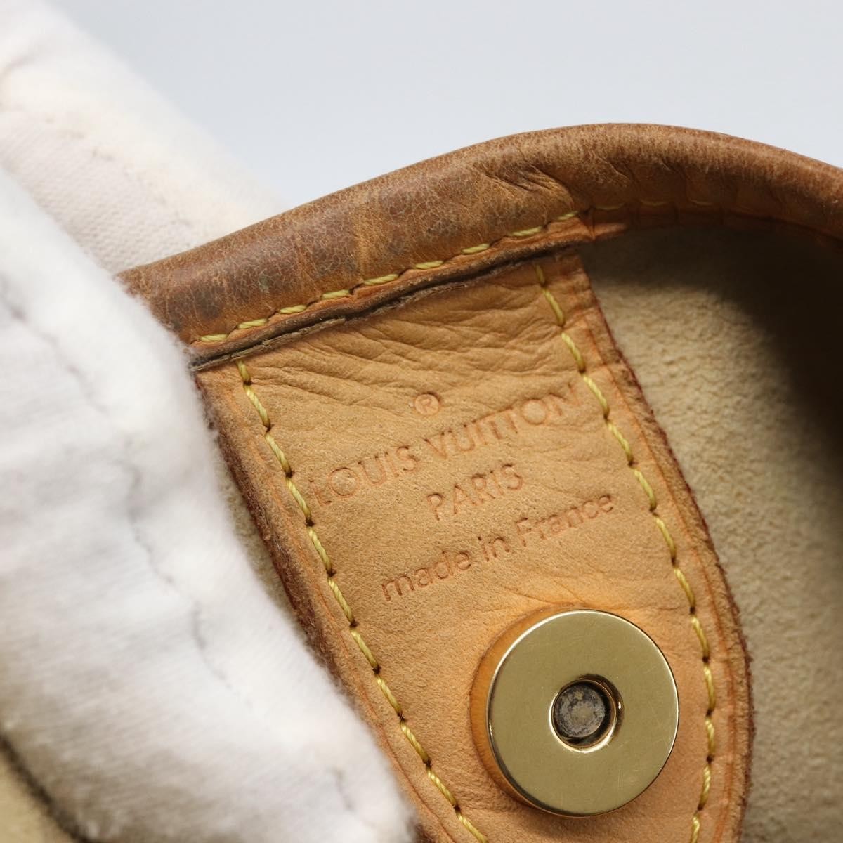 Louis Vuitton Galliera Handbag Damier, BEIGE, CANVAS, Shoulder bag