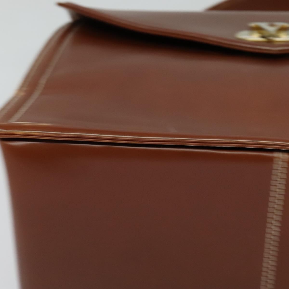 Valentino Garavani Vintage Handbag Leather, BROWN, LEATHER, Handbag