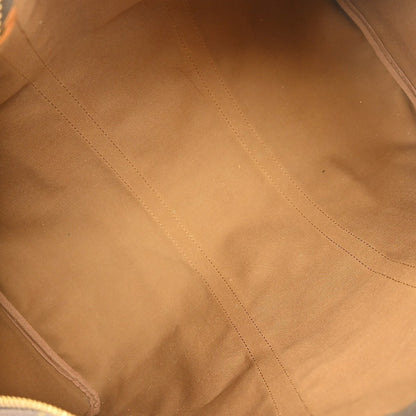Louis Vuitton Keepall Bag Monogram Canvas, BROWN, CANVAS, Travel bag