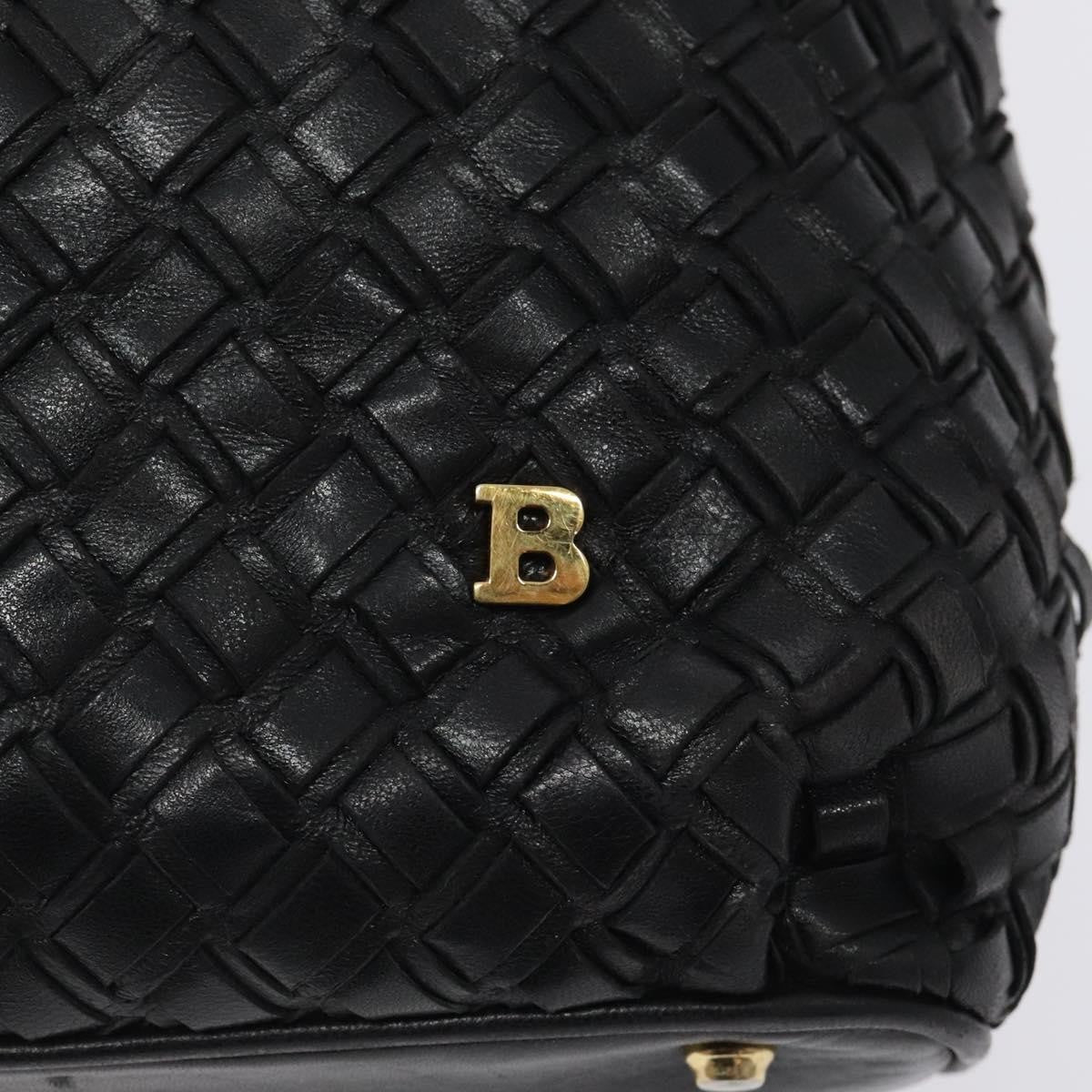 Bally Vintage Shoulder Bag Quilted leather, Black, Leather, Shoulder Bag