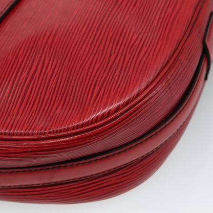 Louis Vuitton Jeune Fille Handbag Epi Leather, RED, LEATHER, Shoulder bag