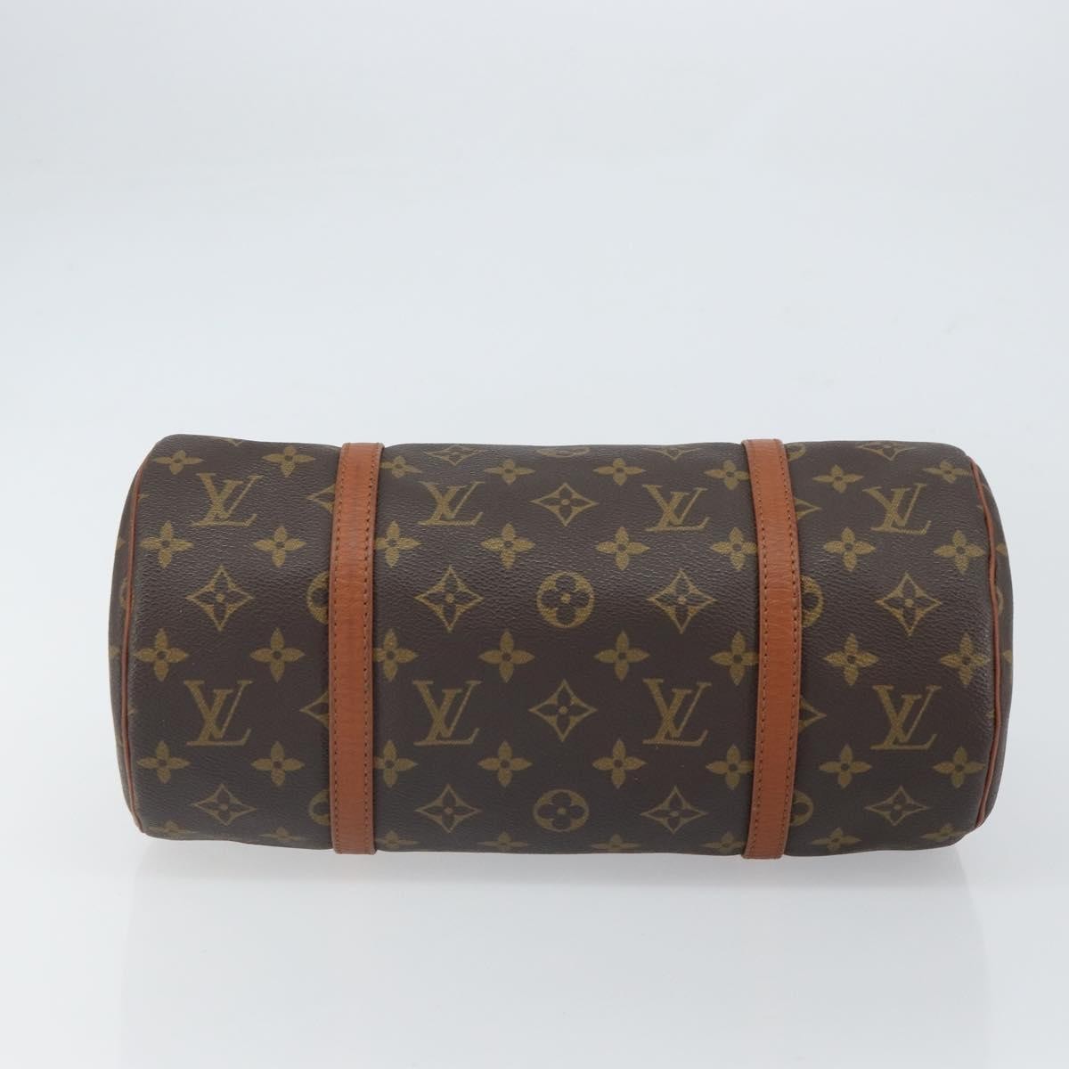 Louis Vuitton Papillon Handbag Monogram Canvas, BROWN, CANVAS, Handbag