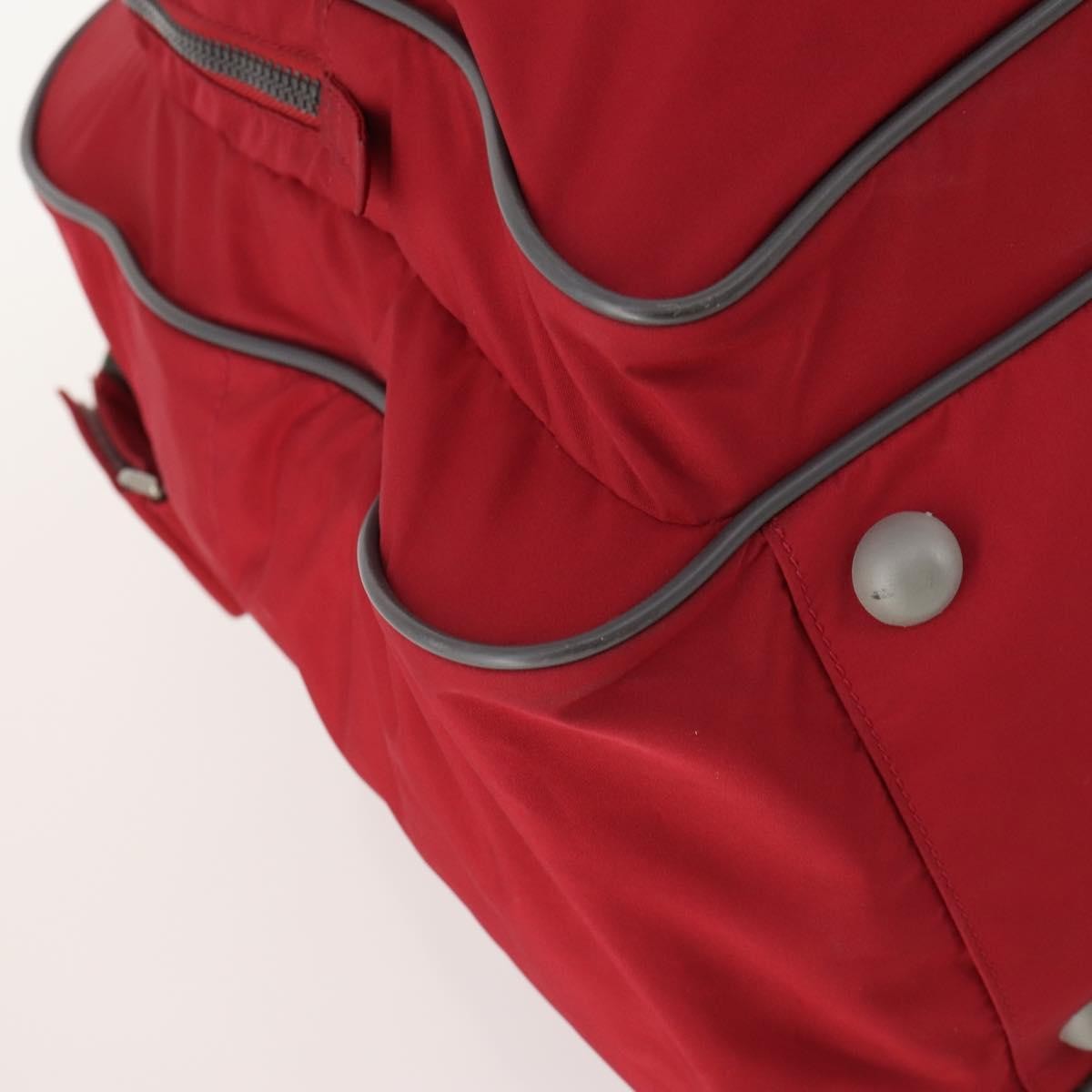 Prada Sport Line Boston Bag Nylon, Red, Nylon, Travel Bag