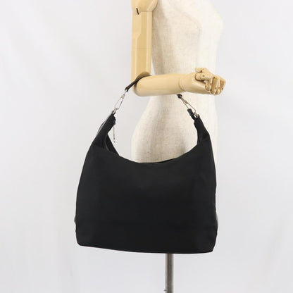 Gucci Vintage Shoulder Bag Nylon, BLACK, NYLON, Shoulder bag
