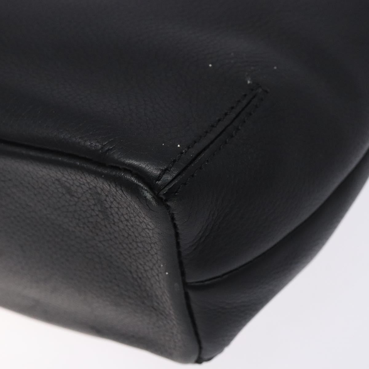 Loewe Vintage Shoulder Bag Leather, BLACK, LEATHER, Shoulder bag
