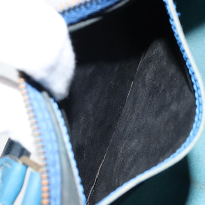 Louis Vuitton Speedy Handbag Epi Leather, BLUE, LEATHER, Handbag