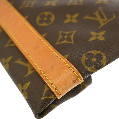 Louis Vuitton Keepall Bag Monogram Canvas, BROWN, CANVAS, Travel bag