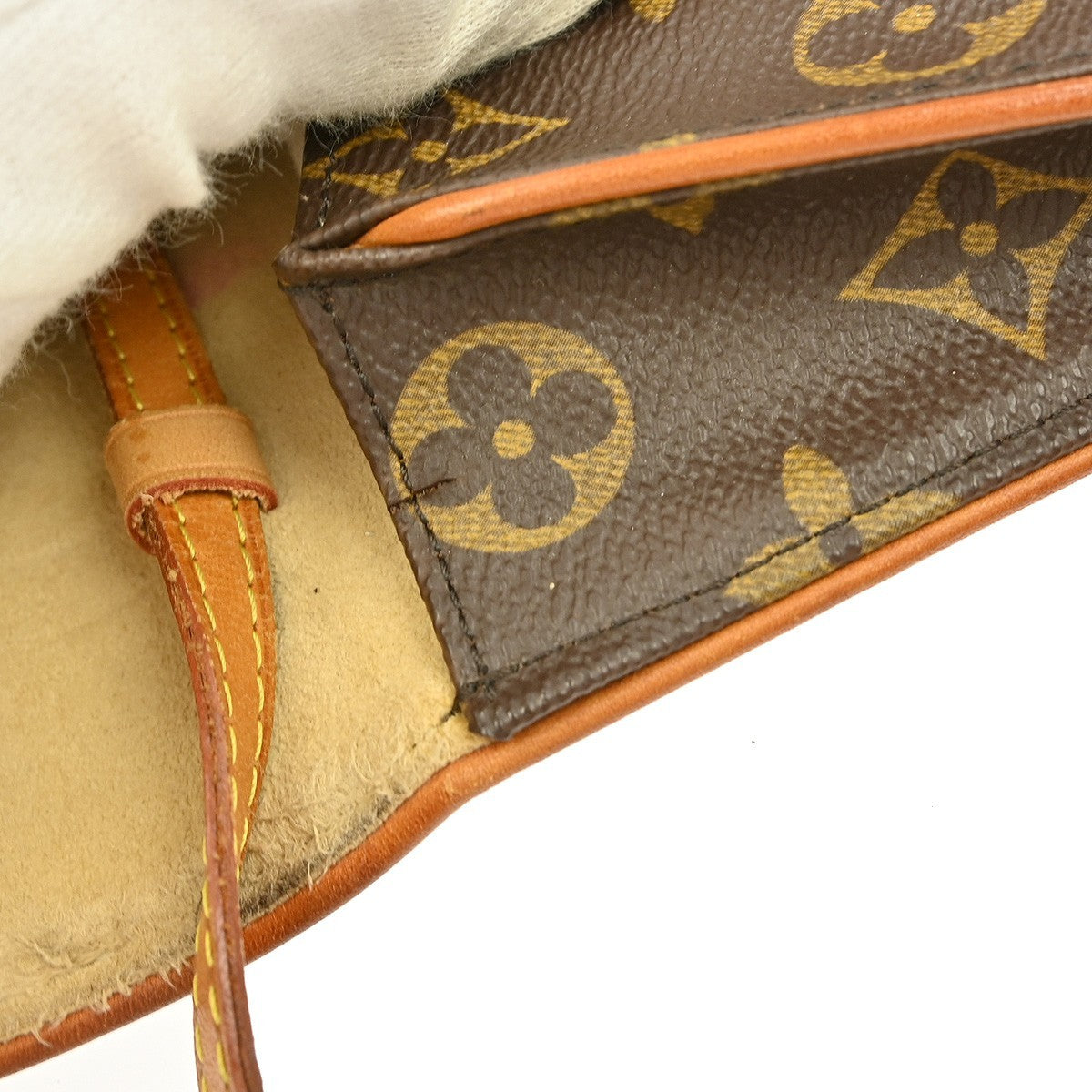 Louis Vuitton Twin Handbag Monogram Canvas, BROWN, CANVAS, Clutche & pouche