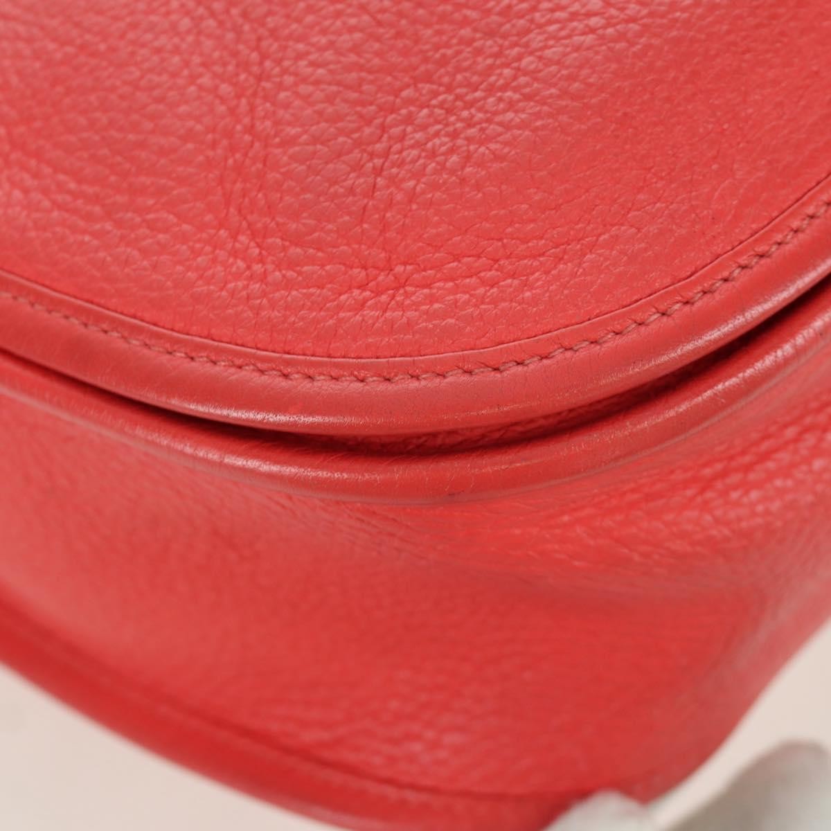 Hermes Evelyne Bag Gen III Clemence, Pink, Leather, Shoulder Bag