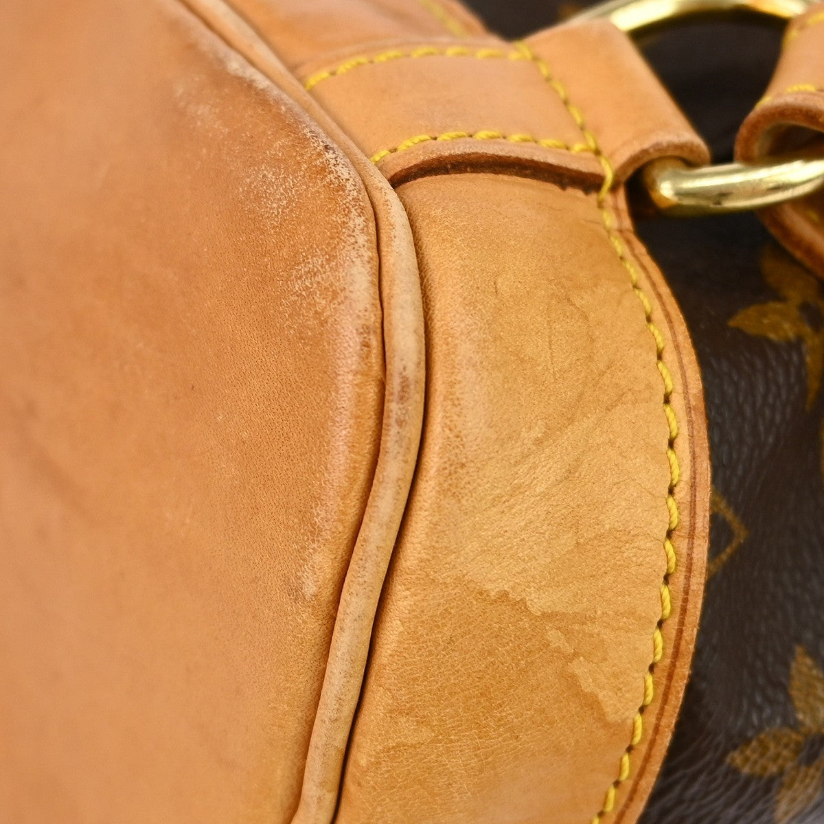 Louis Vuitton Vintage Montsouris Backpack Monogram Canvas, Brown, Canvas, Backpack