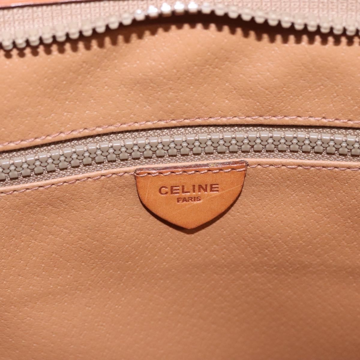 Celine Macadam Briefcase Canvas and leather, BROWN, CANVAS, Briefcase