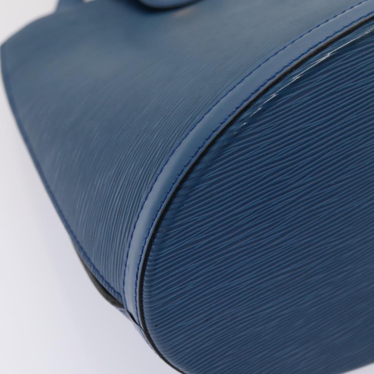 Louis Vuitton Cluny Shoulder Bag Epi Leather, BLUE, LEATHER, Shoulder bag