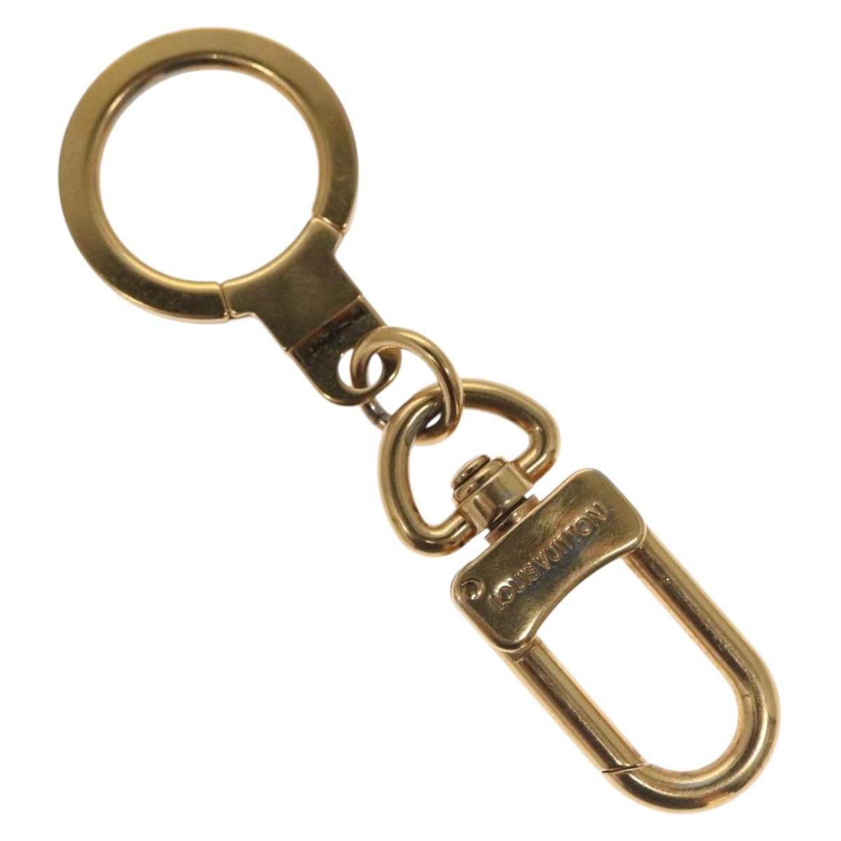 Louis Vuitton Bolt Pochette Extender Keychain Metal, GOLD, METAL, Charms and Keychains