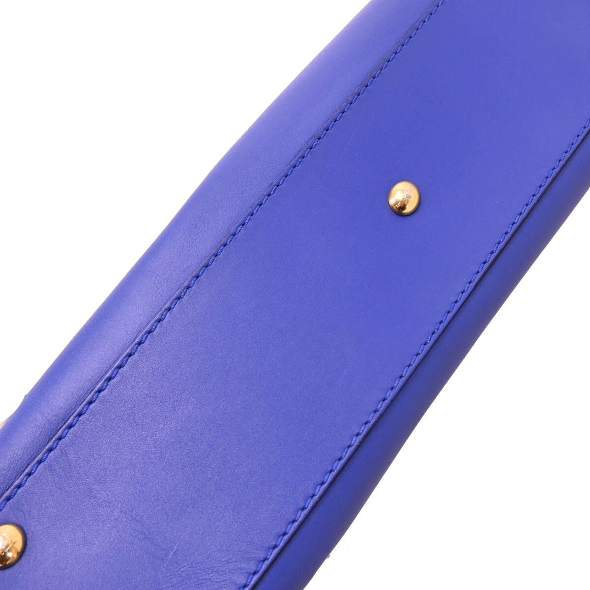 Fendi Peekaboo Bag Soft Leather, BLUE, LEATHER, Handbag