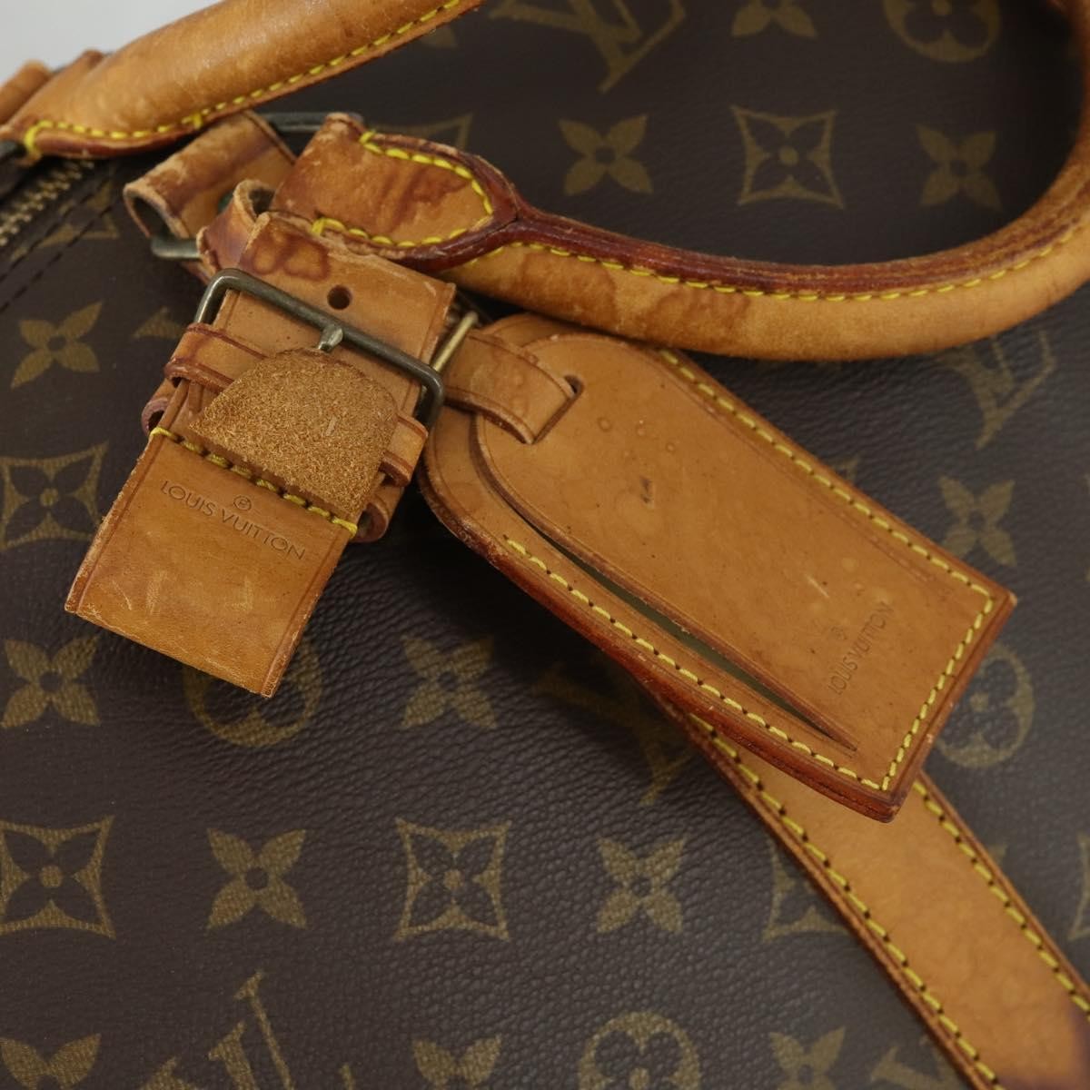 Louis Vuitton Keepall Bag Monogram Canvas, Brown, Canvas, Travel Bag