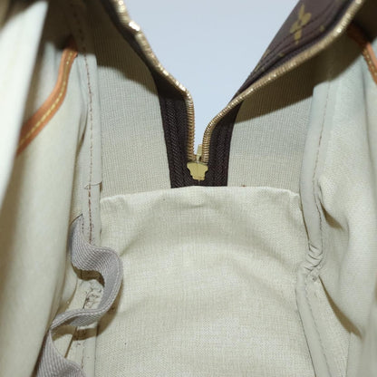 Louis Vuitton Deauville Handbag Monogram Canvas, BROWN, CANVAS, Handbag