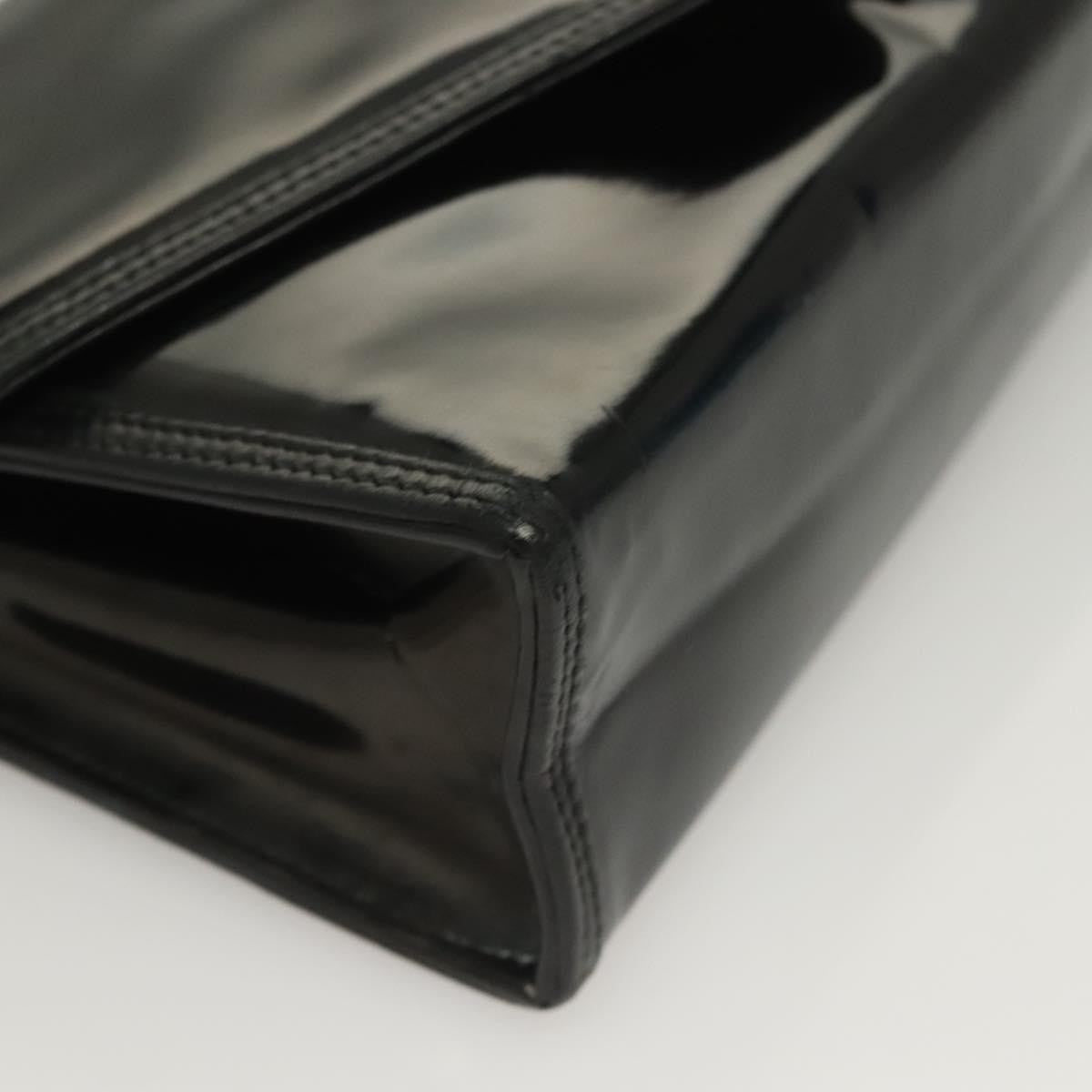 Chanel CC Envelope Flap Crossbody Patent leather, BLACK, PATENT_LEATHER, Clutche & pouche