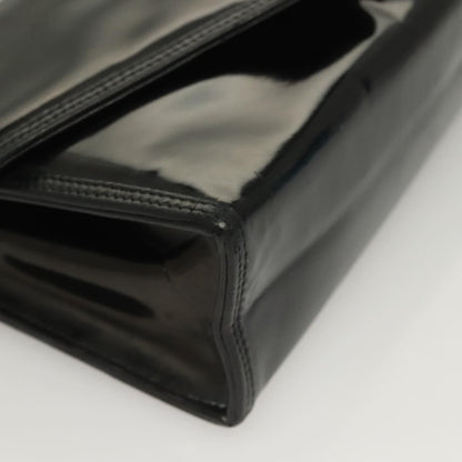 Chanel CC Envelope Flap Crossbody Patent leather, BLACK, PATENT_LEATHER, Clutche & pouche