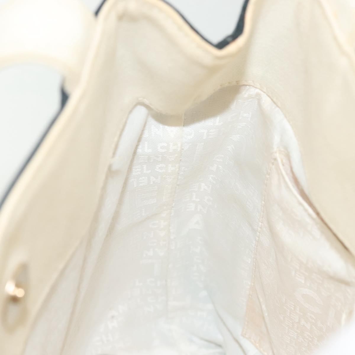 Chanel Coco Window Tote Printed Canvas, BLACK, CANVAS, Tote bag