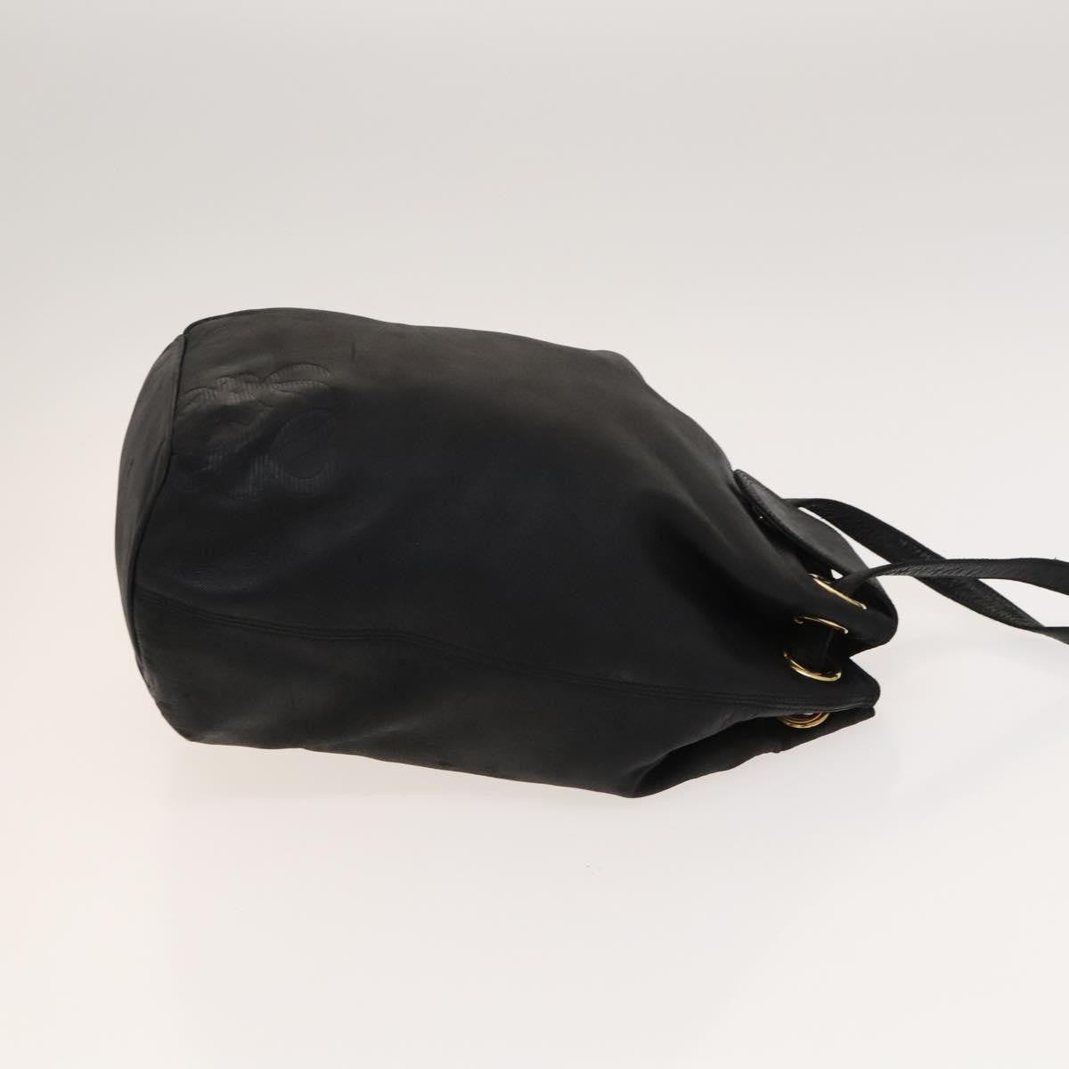Loewe Anagram Shoulder Bag Leather, Black, Leather, Shoulder Bag