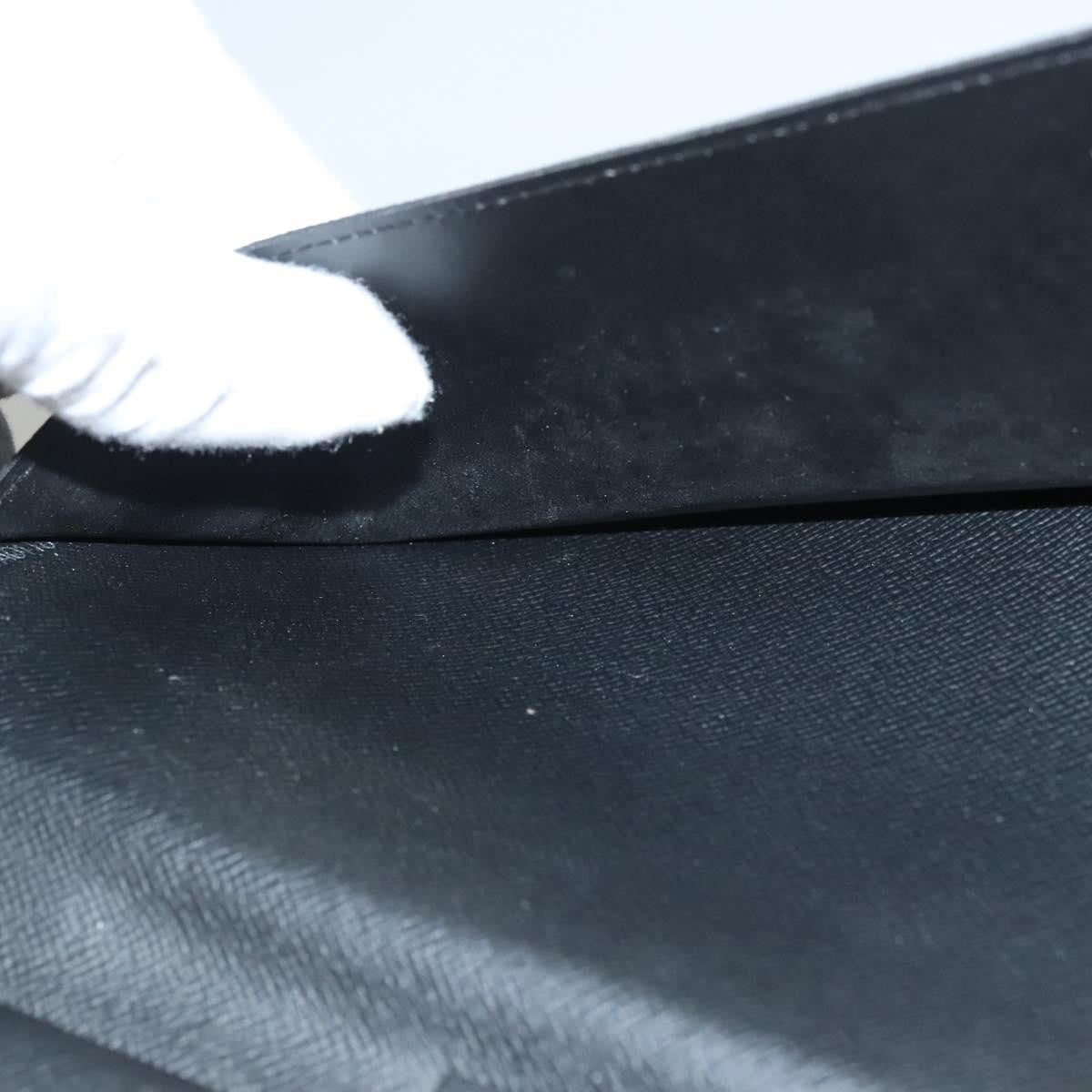 Louis Vuitton Zippy Organizer Epi Leather, BLACK, LEATHER, Wallets