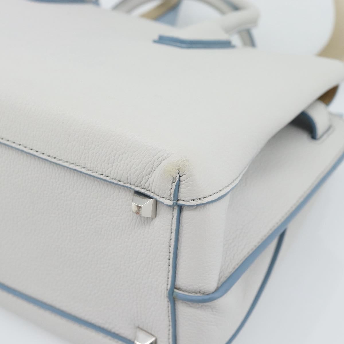 MCM Milla Leather, Gray, Leather, Handbag