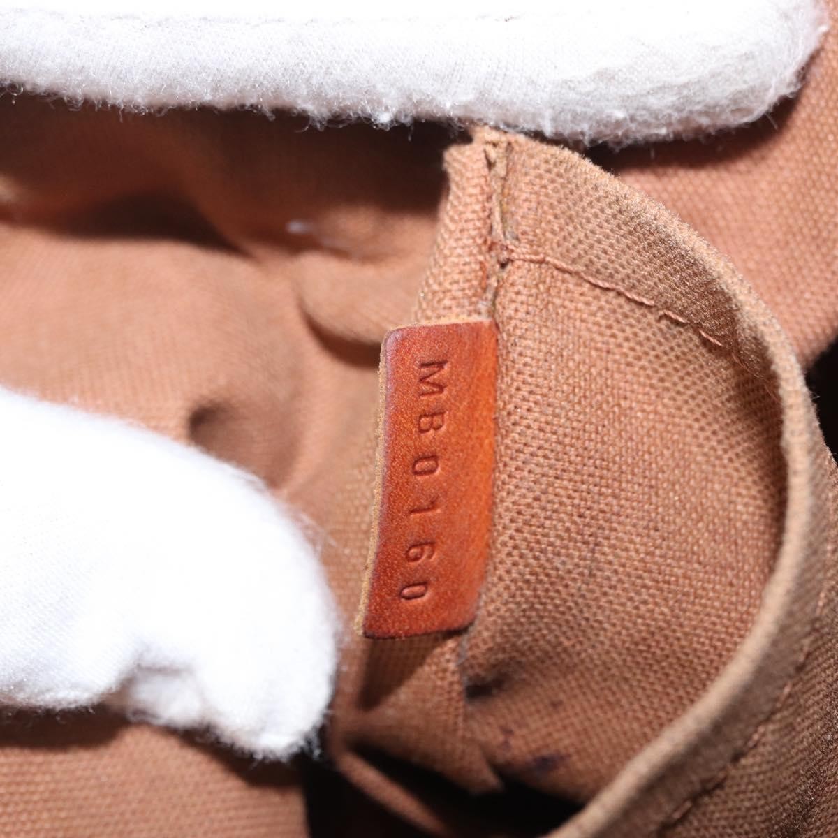 Louis Vuitton Tulum Handbag Monogram Canvas, BROWN, CANVAS, Shoulder bag