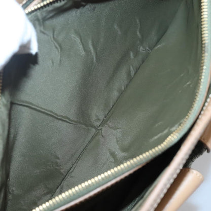 Christian Dior Vintage Trotter Double Pocket Tote Diorissimo Canvas, KHAKI, CANVAS, Tote bag