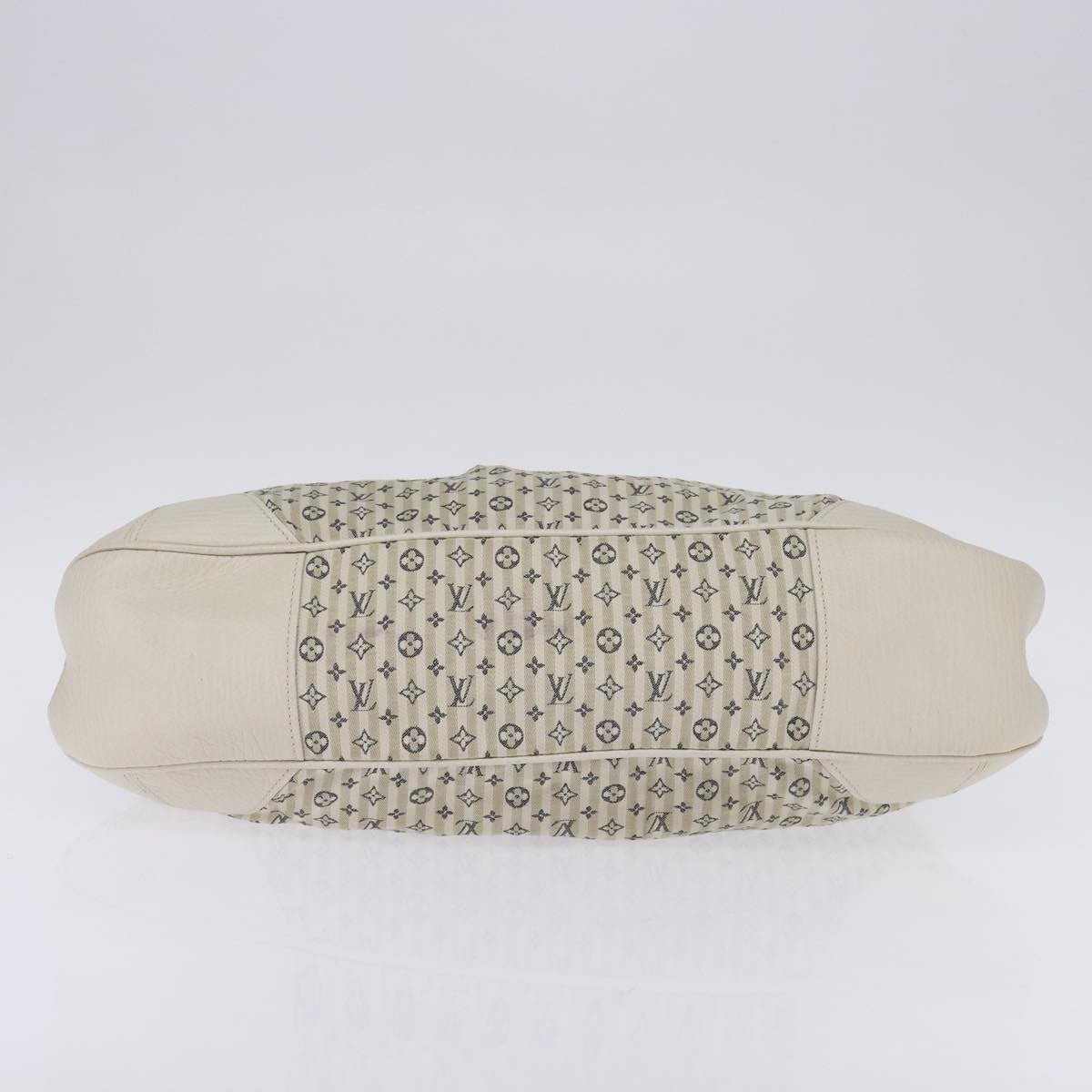 Louis Vuitton Marina Handbag Mini Lin Croisette, BEIGE, CANVAS, Handbag