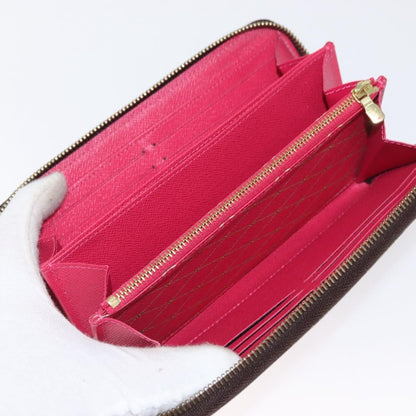 Louis Vuitton Zippy wallet Canvas, BROWN, CANVAS, Wallets