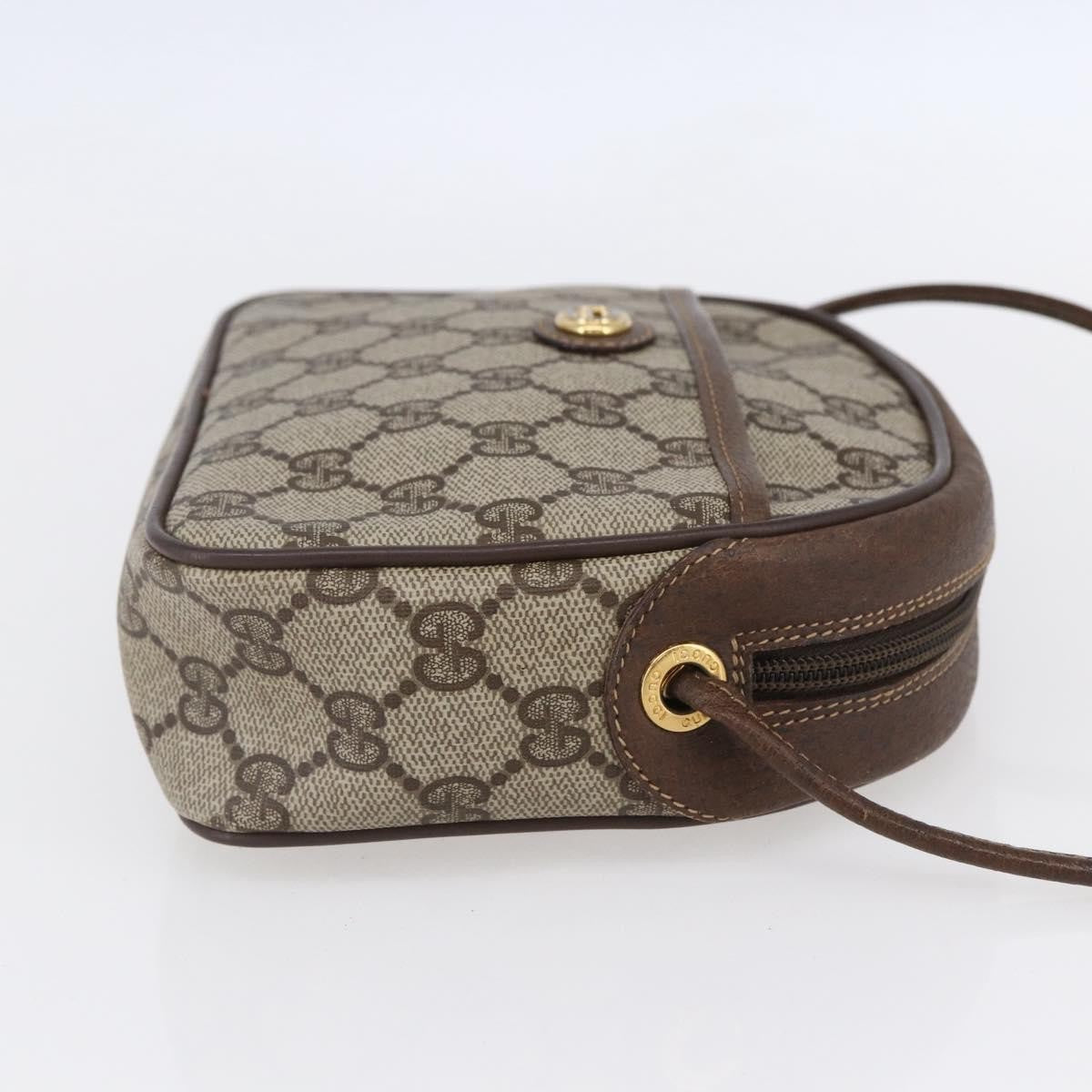 Gucci Micro GG supreme shoulder bag GG canvas, BEIGE, CANVAS, Shoulder bag