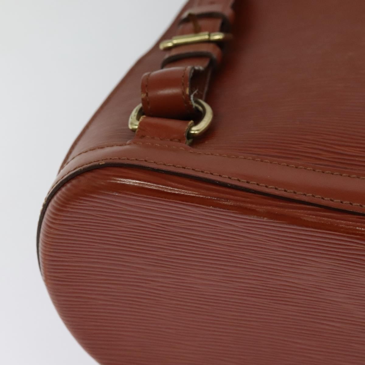 Louis Vuitton Gobelins Backpack Epi Leather, BROWN, LEATHER, Backpack