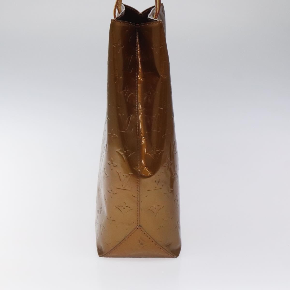 Louis Vuitton Reade Handbag Monogram Vernis, BROWN, PATENT_LEATHER, Handbag