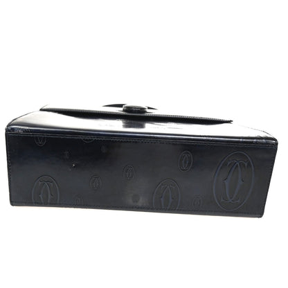 cartier Happy Birthday Handbag Patent Leather, NAVY, PATENT_LEATHER, Handbag